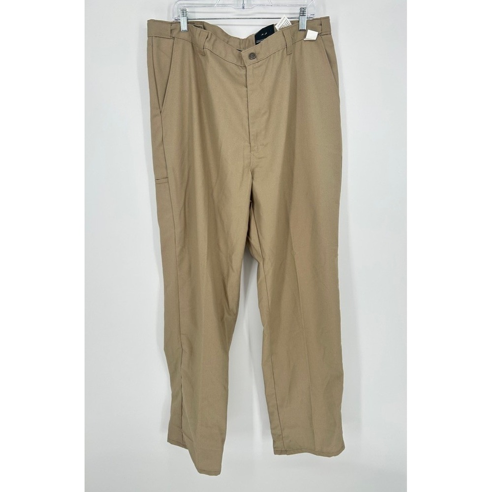 Dickies Flex Mens 40 waist Khaki Desert Sand Relaxed Fit Pants NWT